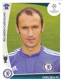 Ricardo Carvalho Chelsea samolepka UEFA Champions League 2009/10 #214